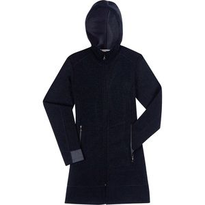 Ibex Women’s Pez Long Sweater Merino Wool Size Small Full Zip